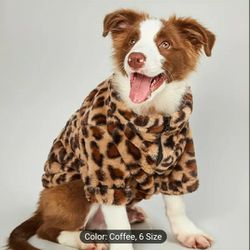 Fleece Zip Up Dog Jacket