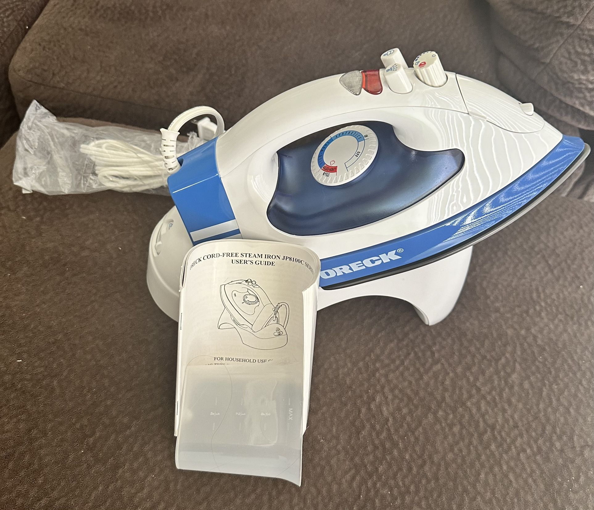 Oreck Cord Free Steam Iron