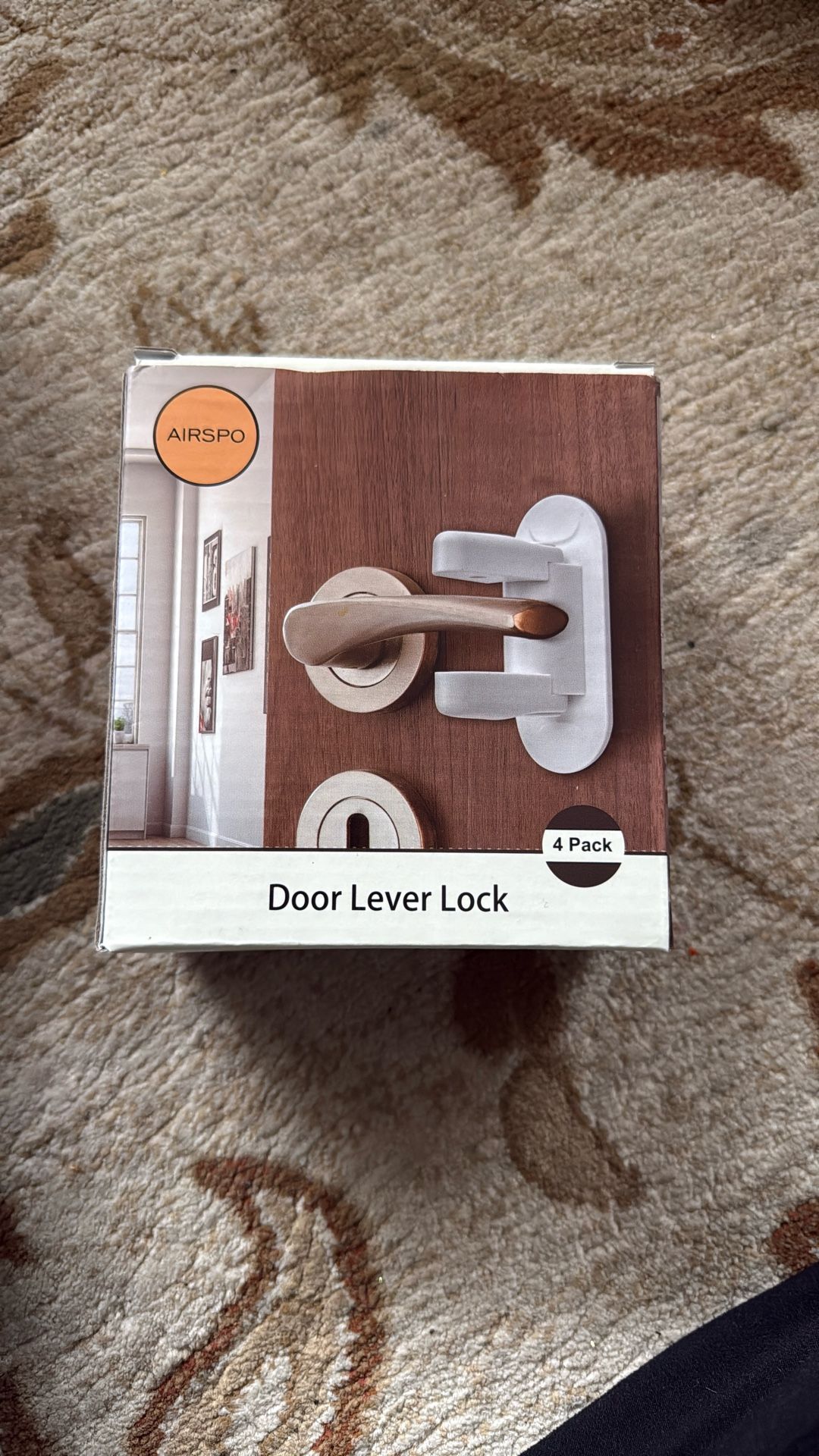 Door Lever Lock 4 Pack 