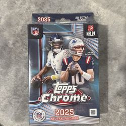 NFL Topps chrome 2025 trading cards