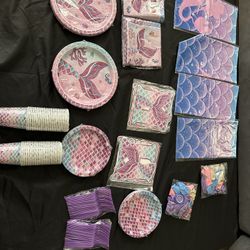 New mermaid birthday party decoration supplies