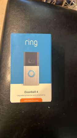 Ring Doorbell 4 with Video Previews