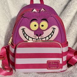 Cheshire Cat -Disney Alice In wonderland loungefly Mini Backpack