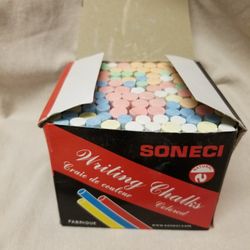 SONECI chalk #100 Pieces  White And Pastels