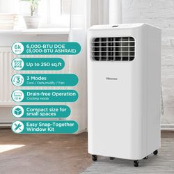 Hisense Portable Air Conditioner 6000-BTU