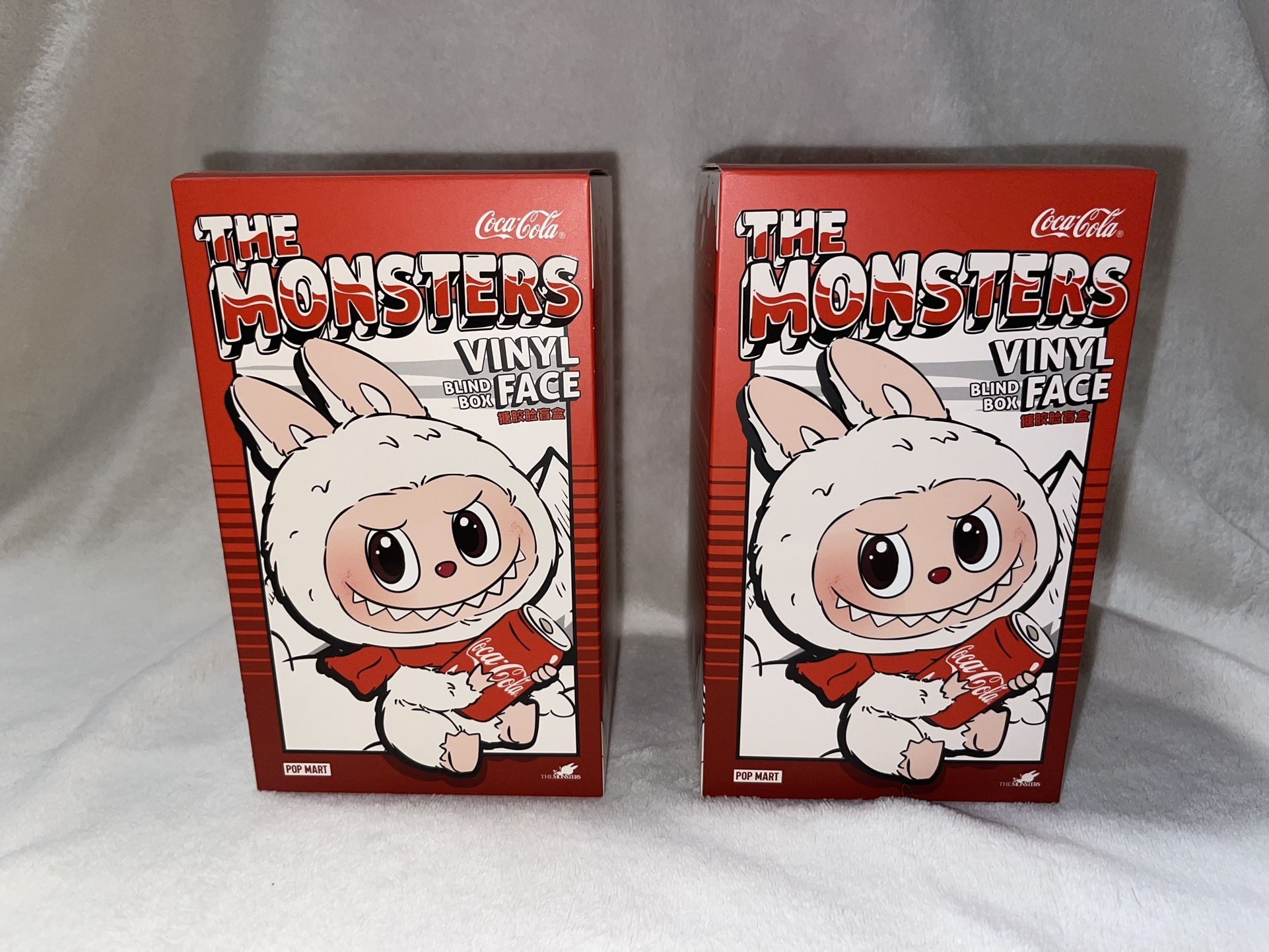 Pop Mart Labubu the Monsters Coca Cola Vinyl Face Blind Box New Sealed