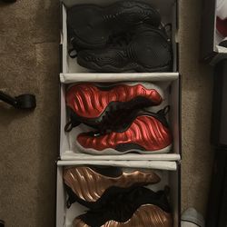 Nike Air Foamposite Size 8.5 And Size 9