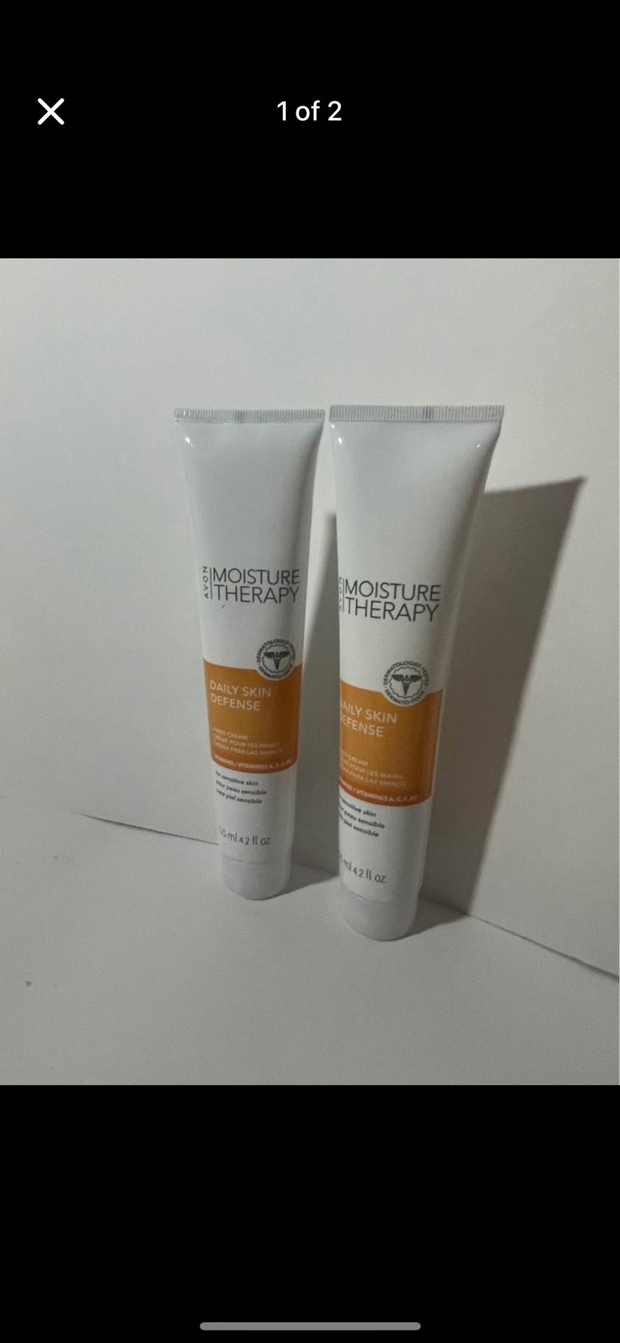 Avon Moisture Therapy Daily Skin Defense Hand Cream