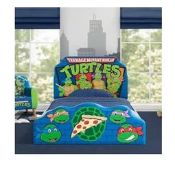 Ninja turtle floor bed