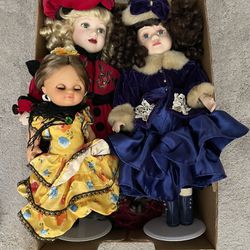 Box Of 6 Dolls