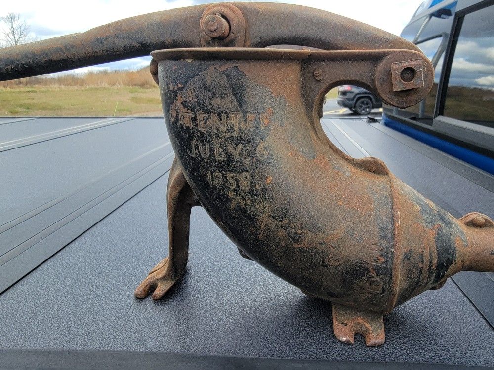 Cast Iron Sausage Stuffer