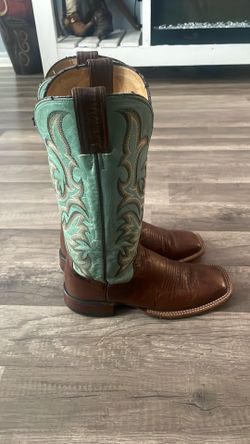 Women’s Turquoise/Brown Boots