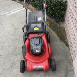 Craftsman Self Propelled 60v Electric 7.5ha. !!!!!!no Battery 🔋 and No Charger!!!!!!100$$ Cash