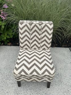Chevron Accent Chair