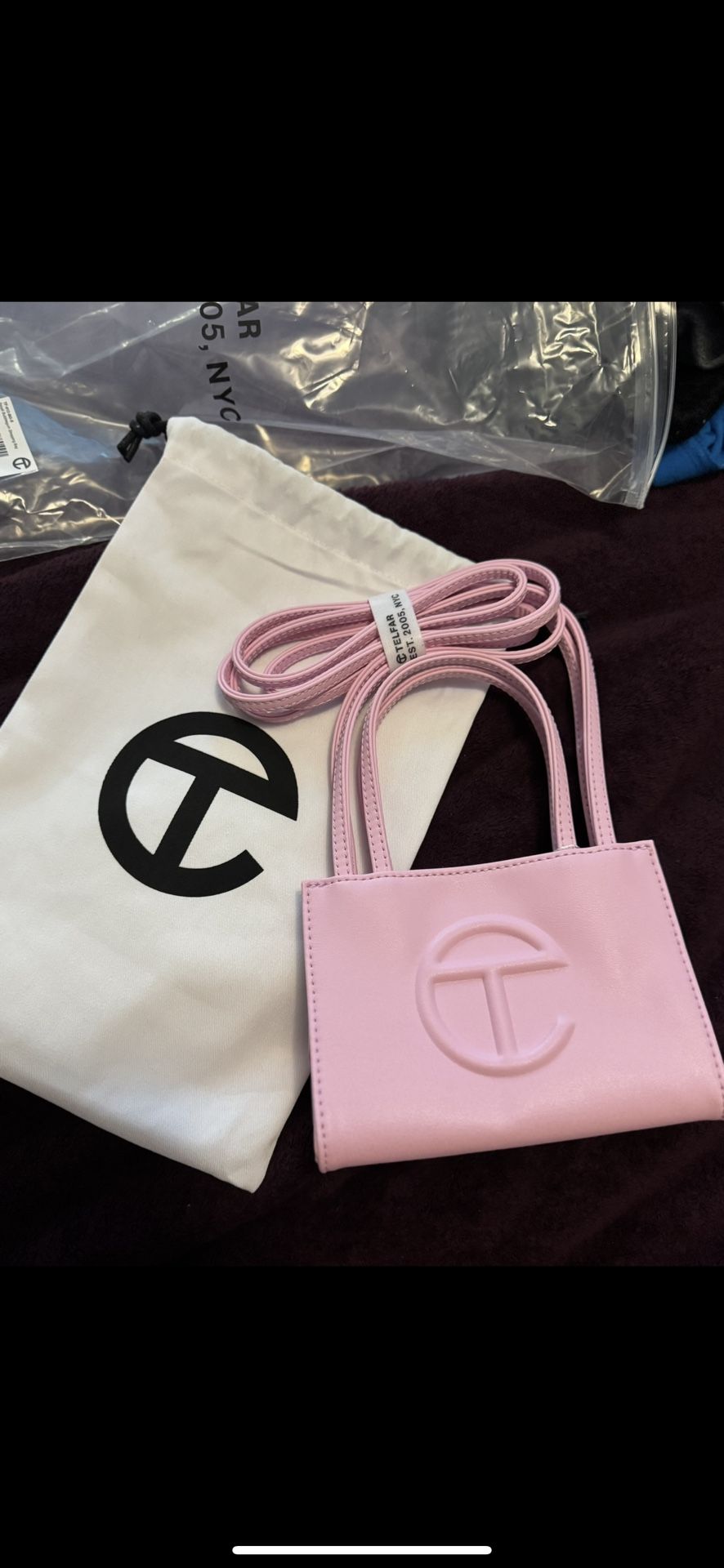 Telfar Purse (Small) Pink Bubblegum 