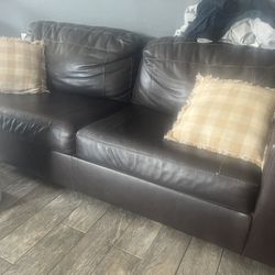 Leather Couch 