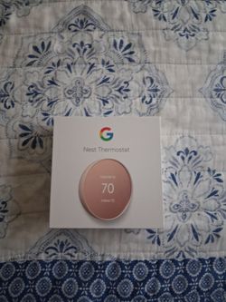 Google Nest Thermostat Sand