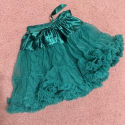 New green skirt tutu Chrinolin skirt costume cosplay girls short stretchy