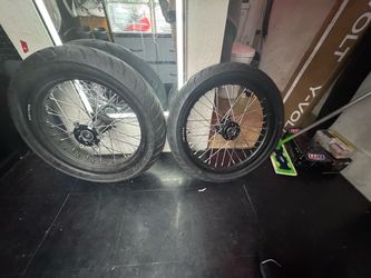 Brand New 17” Supermoto Wheelset (with tires) For Surron Ultra Bee