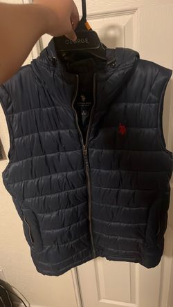 U.S. Polo Assn. Navy Puffer Vest