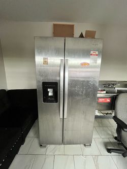 Whirlpool Stainless Steel Side-by-Side Refrigerator