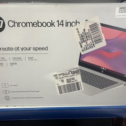 HP Chromebook Laptop New In Box 