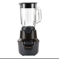PowerXL Boost Blender 4 Speed 800W 48oz Glass Jar Black BL1600XLBG