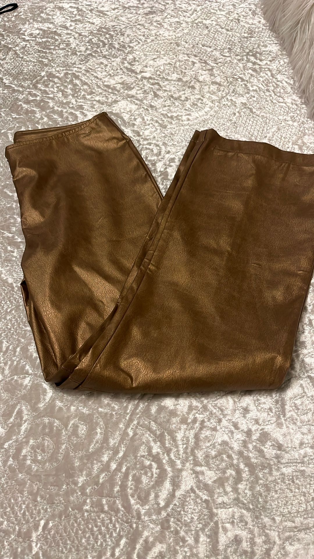 Xoxo Faux Leather Pants