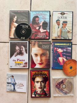 8 DVDs LOVE PASSION  wow set 3 music CDs