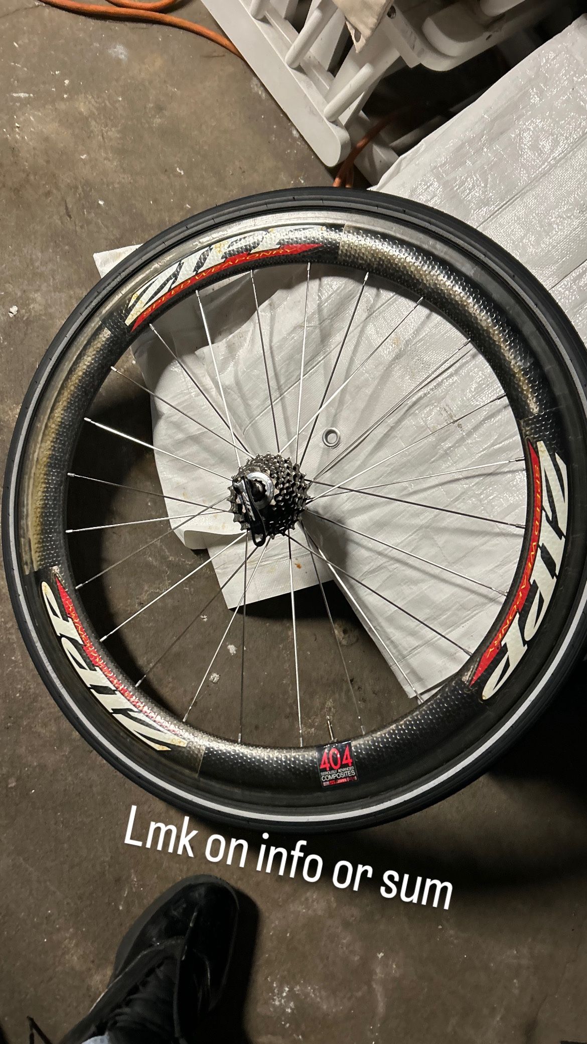 Zipp 404 Rear Freewheel Need Gone ASAP 