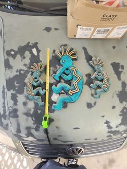 Kokopeli Ceramic Wall Hanging