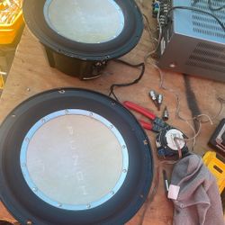 Two Speakers Punch P3 Doble Coil P312D4 1000wtts