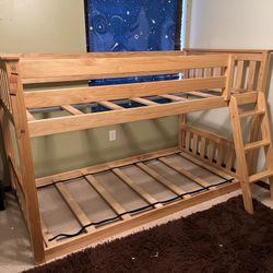 Wood Bunk Bed