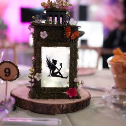 Enchanted Forest Quinceañera Lantern Decor