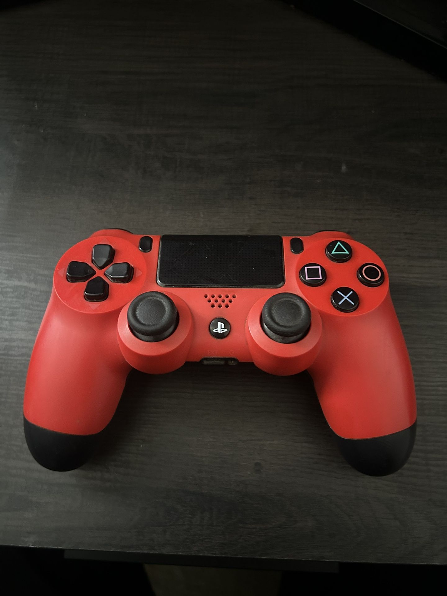 Red PS4 Controller