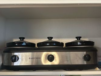 Triple crockpot