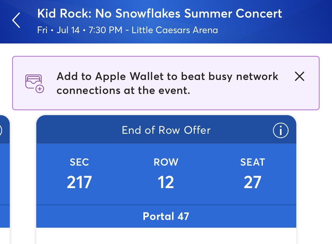 Kid Rock Tickets Detroit Michigan Little Caesars Arena