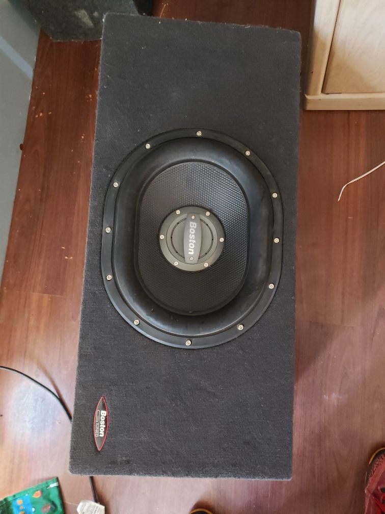 Boston g555 oval subwoofer