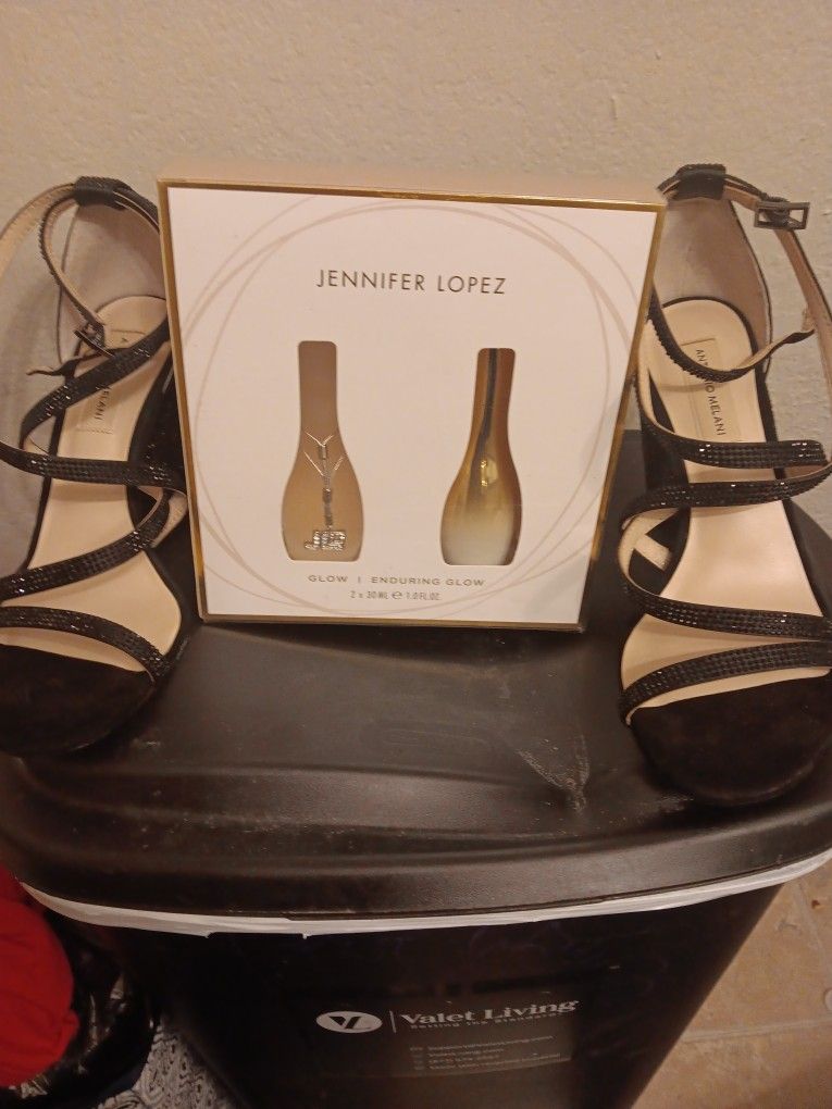 $120 Antonio Mrlani Heels And A Jlo Perfume Gift Set$40 