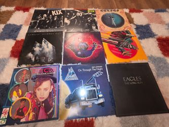 Classic Rock Vinyl Record Collection – 121 Albums