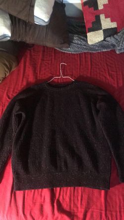 Mens Burgundy sweater
