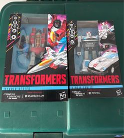 Transformers MTMTE Studio Series 86 The Movie Starscream and Prowl Set