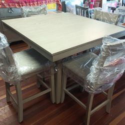 New 5-piece Counter Height Dining Set

