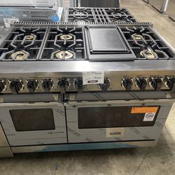 VIKING 7 SERIES DUAL FUEL RANGE 48 WIDE 
