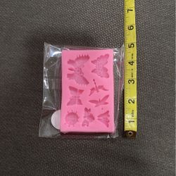Butterfly Garden Silicone Mold