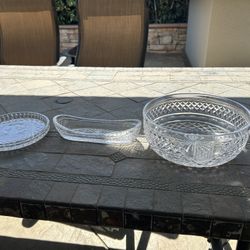 Elegant Waterford Crystal Bowls