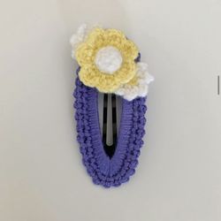 Crochet Hair Clips 