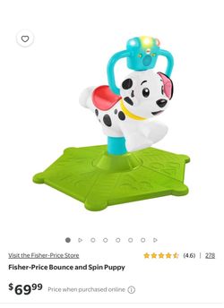 Fisher-Price Bounce and Spin Puppy