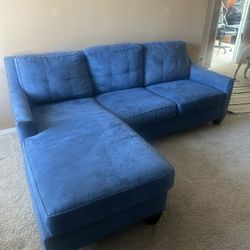 Blue Sofa Couch