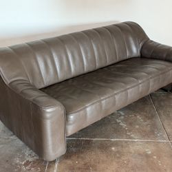 1980’s Buffalo Leather De Sede Sofa